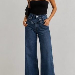 Pantalones doble cruzada